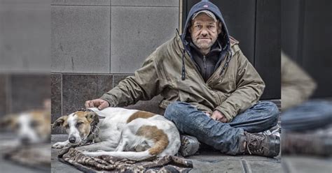 Man Helps A Homeless Guy And His Dog Inner Strength Zone