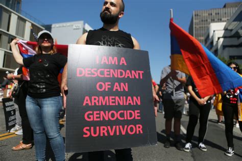A history of the armenian genocide, the. Thousands March In LA For Armenian Genocide Remembrance ...