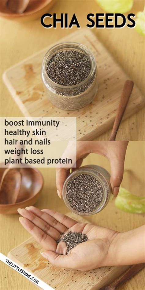 Chia Seeds Best Ways To Use Along With Benefits Little Shine