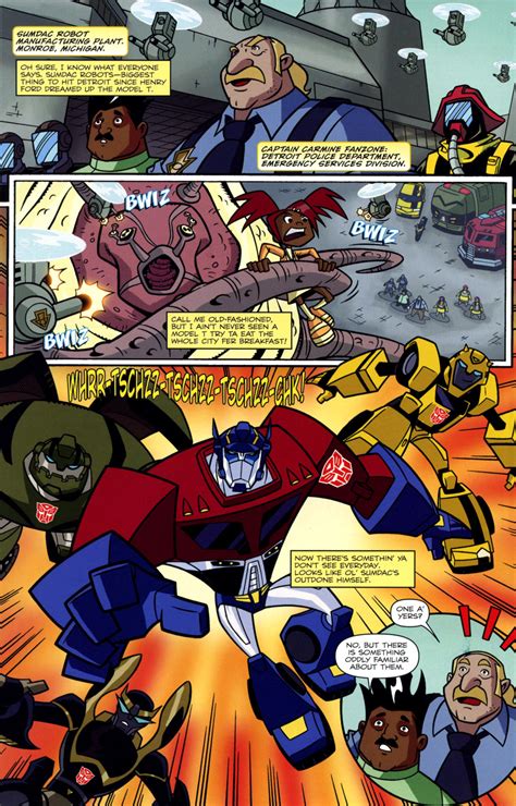 Read Online Transformers Animated The Arrival Comic Issue 1