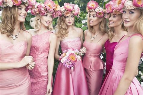 Bridesmaid Dresses Dont Get Prettier Than The New Pink Collection For