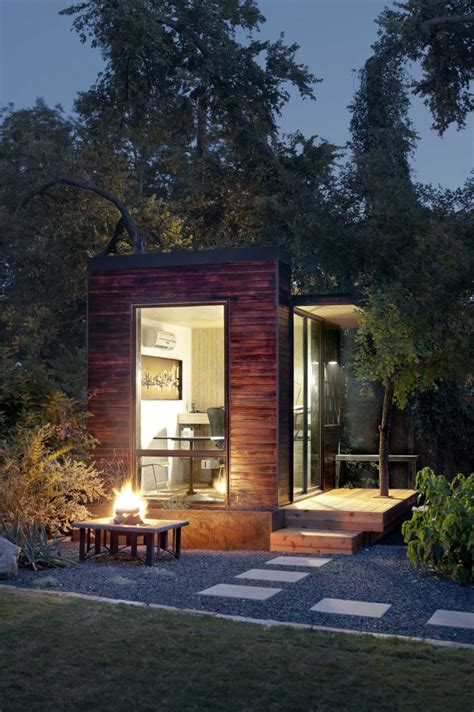 This backyard studio was created to serve as a secluded spot where people can go to paint 12. Prefab Office Pods: 14 Studios & Workspaces Made For Your ...