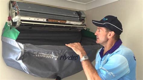 How To Clean A Split System Air Conditioner Hydrokleen Brisbane South