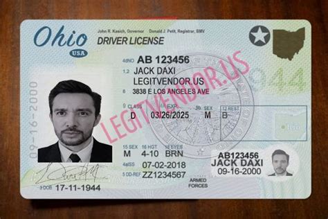 Fake Ohio Drivers License In 2021 Drivers License Driver License