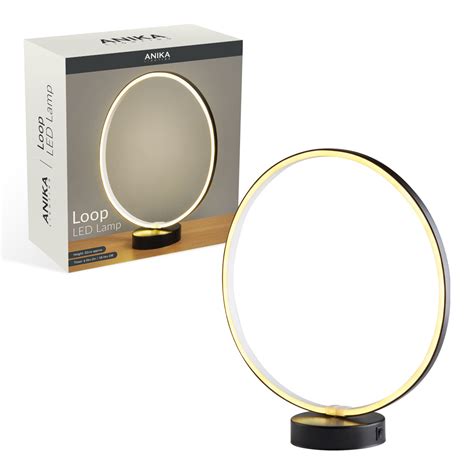 Benches, stools & bar stools. Circle Loop LED Light Table Lamp Bedside Desk Warm White ...