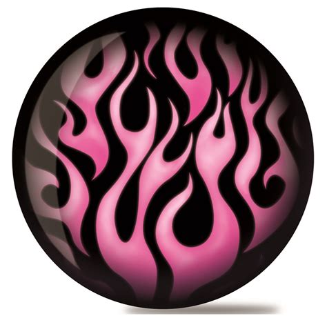 Brunswick Pink Flame Viz A Ball Bowling Ball Free Shipping