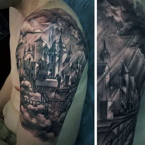 Want to see the world's best heaven tattoo designs? ️☁️ Heaven Tattoo Ideas That Don't Suck—50 Meaningful Designs