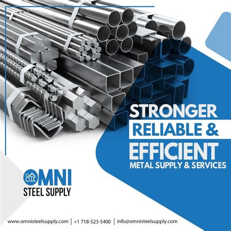Steel And Metal Services In New York Omni Steel Supply Steel Supply