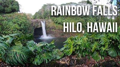 Rainbow Falls Hilo Hawaii 4k Uhd Youtube