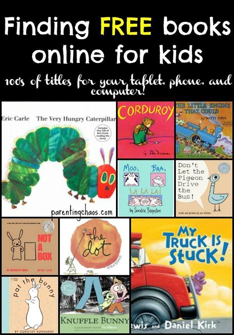 Finding Free Ebooks For Kids Free Kids Books Preschool Books Kids