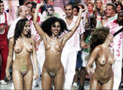 Naked At Carnival Cumception