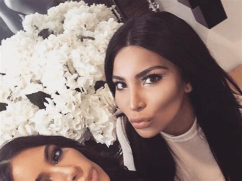 Crazy Kim Kardashian Trifft Ihre Doppelgängerin