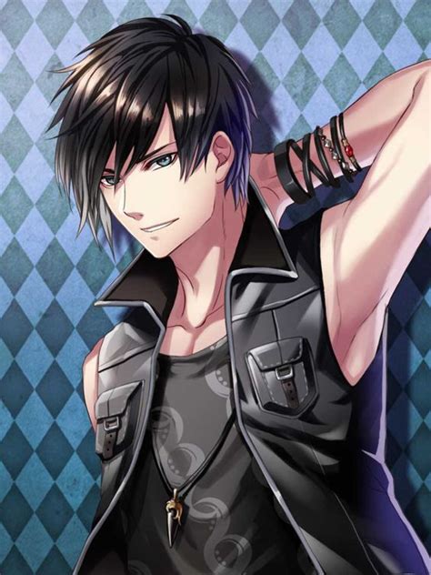 Similar to other genres, we often come across hot anime boys who just melt your heart the first moment we see them. Anime Guy | Dark Brown Hair | Blue Eyes | Punk | Art | # ...