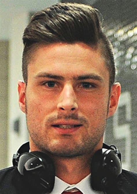 His current girlfriend or wife, his salary and his tattoos. Olivier Giroud #hairstyle | Hey handsome, Hair styles ...