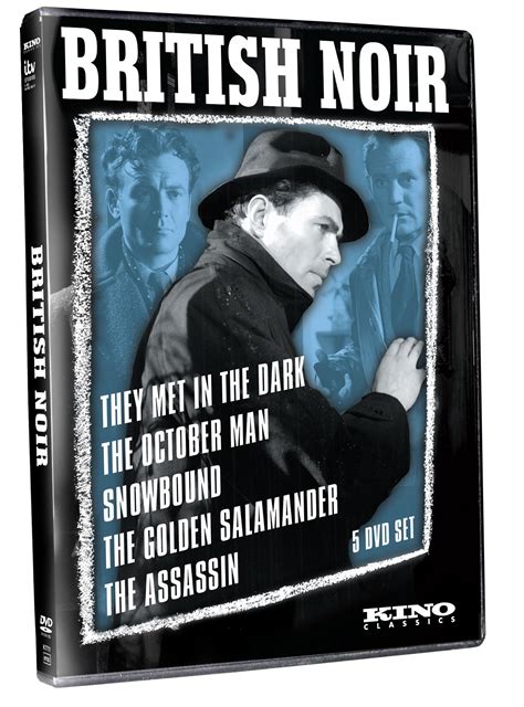 British Noir Five Film Collection Dvd Kino Lorber Home Video