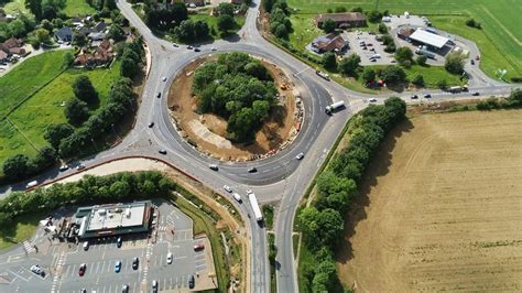 One Way Closures At Holdingham Roundabout Start Next Month