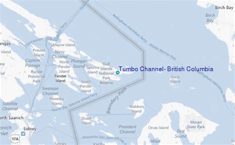 Tumbo Channel British Columbia Tide Station Location Guide