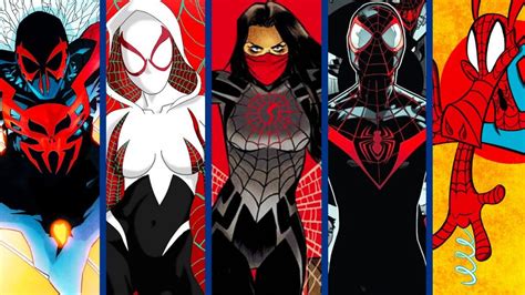 Spider Man Versions Picture Spider Man Versions Wallpaper Gambaran