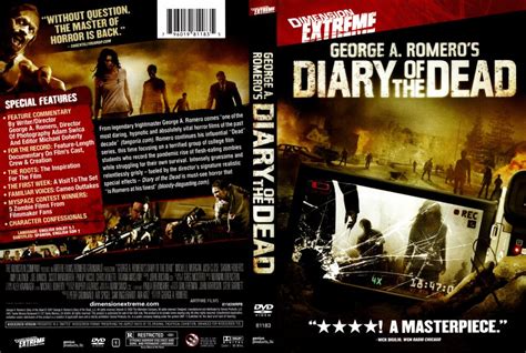George A Romeros Diary Of The Dead Movie Dvd Scanned Covers Diary