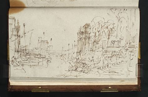 Joseph Mallord William Turner Sketch For Dido Building Carthage