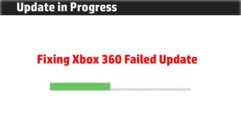 System Update Stopped Fix On Xbox 360 Youtube