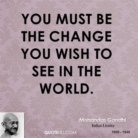 Change Gandhi Quotes Quotesgram
