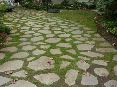 I really appreciate everyone who replied to my post on the cheapest way to build a patio. Recycled Broken Concrete Patio | Broken concrete, Grass ...