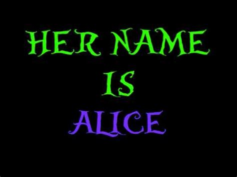 Shinedown Her Name Is Alice Lyrics
