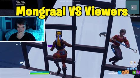 Faze Mongraal Vs Viewers 1v1 Buildfights Fortnite 1v1 Youtube
