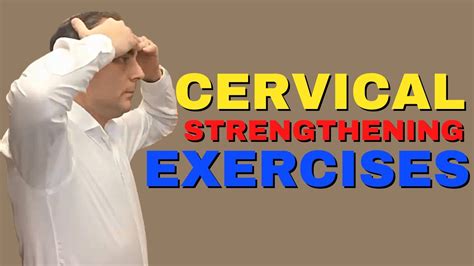 4 Great Cervical Radiculopathy Strengthening Exercises Dr Walter