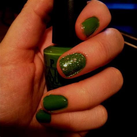 Opi Greenwich Village And Revlon Sparking On Accent Nail Greenwich