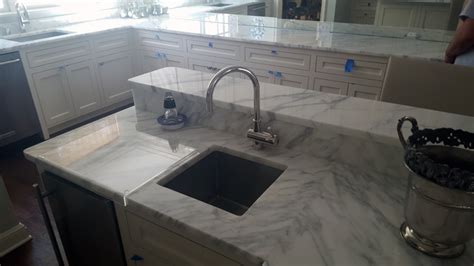 Add White Carrera Marble Countertops To Your Kitchen