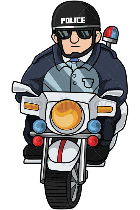 Here you can explore hq cartoon police officer transparent illustrations, icons and clipart with filter setting like size, type, color etc. Police Officer Riding Motorcycle Cartoon Vector Clipart ...
