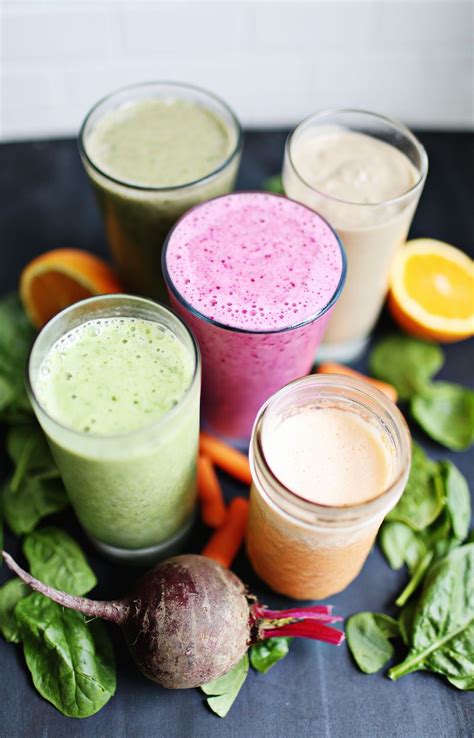 5 Veggie Based Breakfast Smoothies A Beautiful Mess