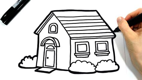 Como Dibujar Una Casa Paso A Paso 1 4 How To Draw An Easy House