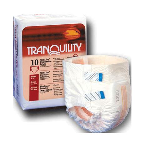 Slimline Disposable Adult Briefs Tranquility Mountainside Medical