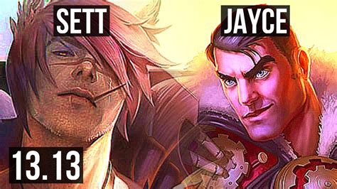 SETT Vs JAYCE TOP 800 Games 900K Mastery 1 1 4 NA Master 13