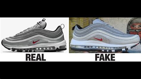 How To Spot Fake Nike Air Max 97 Sneakers Trainers Authentic Vs