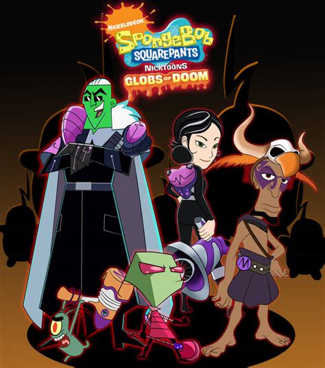 Nictoons Globs Of Doom Concept Char All Villains By Sibred On Deviantart