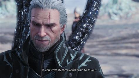 Geralt Over Vergil Head And Sword Swap At Devil May Cry 5 Nexus