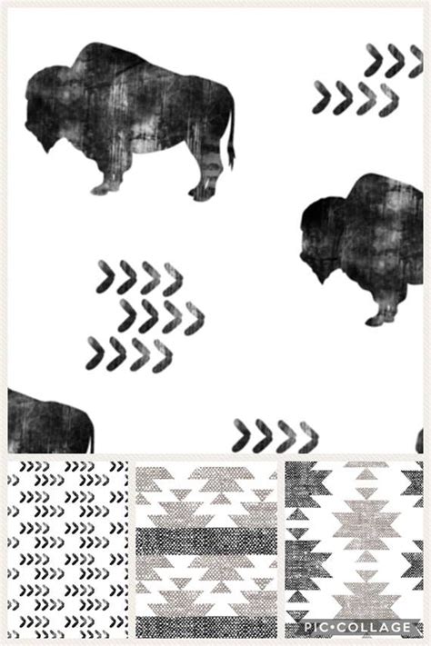 While many of the baby bedding crib sets in black and white are quite elegant, adding an additional color can state the baby's gender by choosing blue in most cases the crib sets are gender neutral. Bufffalo / tribal crib bedding / bedding set / nursery ...
