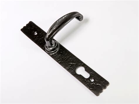Espagnolette handle. Lever for multipoint lock. Door handle. Kirkpatrick black iron lever handle ...