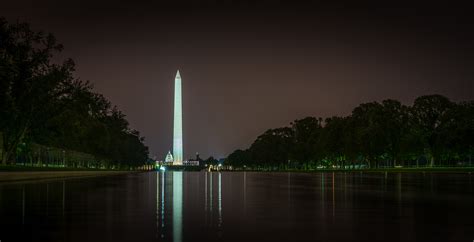 Washington Monument At Night Andys Travel Blog