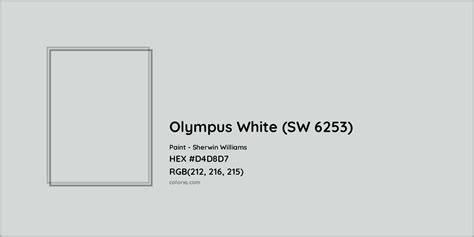 Sherwin Williams Olympus White Sw 6253 Paint Color Codes Similar