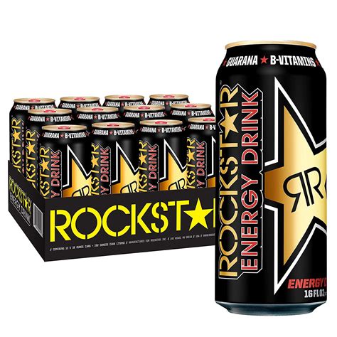 Rockstar Energy Drink O G Oz Cans Pack Packaging May Vary Walmart Com