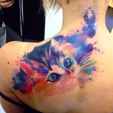 Cat Tattoo Ideas Photos Of Cat Tattoos