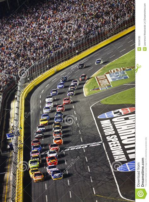 The black flag is officially called the consultation flag. NASCAR - Green Flag Restart At The Coca Cola 600 Editorial ...