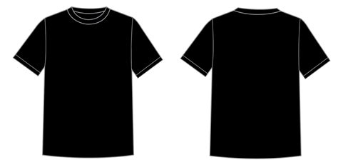 Blank T Shirt Template Clipart Best