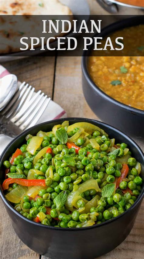 Indian Spiced Peas