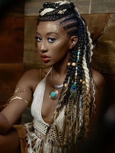 46 Best Braided Hairstyles For Black Women In 2020 Lily Fashion Style Black Women Hairstyles